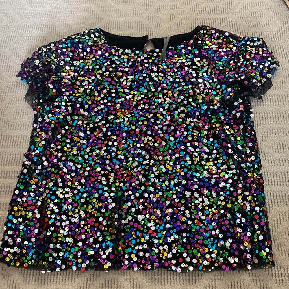Sequin top